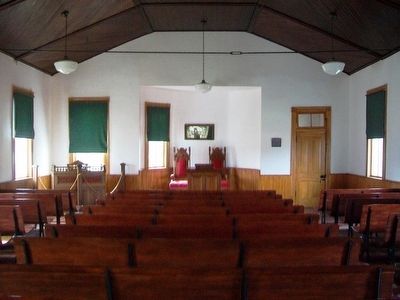 Confederate Home Chapel Interior. Click for full size. Confederate Home Chapel Interior image. Click for full size.