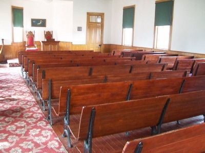 Confederate Home Chapel Interior. Click for full size. Confederate Home Chapel Interior image. Click for full size.