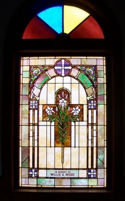Confederate Home Chapel Window image. Click for full size.