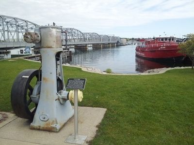 Steam Engine and Marker image. Click for full size.