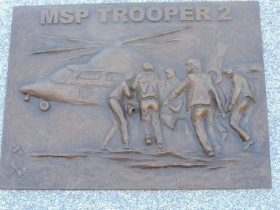 MSP [Maryland State Police] <i>Trooper 2</i> Marker Panel 2 image. Click for full size.