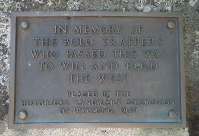 The Bold Trappers Marker. Click for full size. The Bold Trappers Marker image. Click for full size.