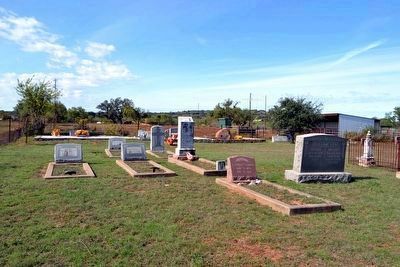 Grave Sites of Willie Lehmann,<br>Herman Lehmann, Auguste Lehmann (Buchmeyer), and Family Members image. Click for full size.
