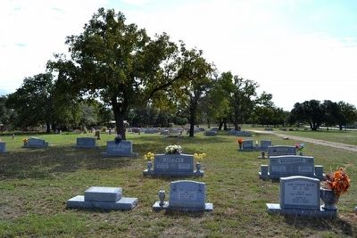 Stonewall Community Cemetery image. Click for full size.