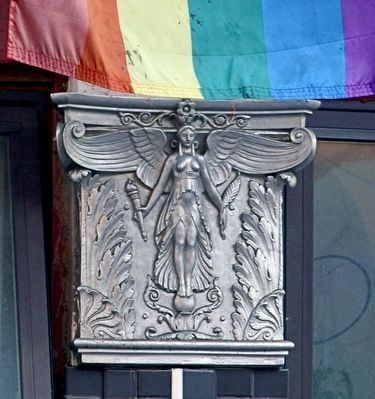 Capital and Rainbow Flag image. Click for full size.