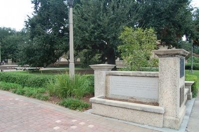 Louisiana State Seminary of Learning Foundation Stone Marker image. Click for full size.