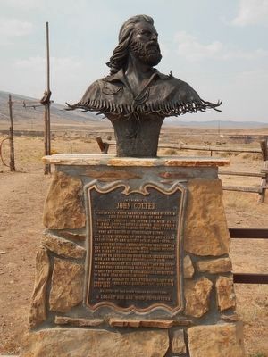 John Colter bust. Click for full size. John Colter bust image. Click for full size.