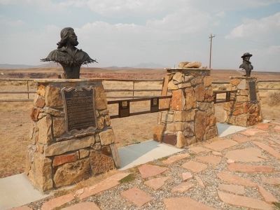 The American Mountain Man Monument. Click for full size. The American Mountain Man Monument image. Click for full size.