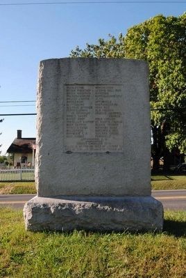 1st Maine Cavalry Monument (Reverse). Click for full size. 1st Maine Cavalry Monument (Reverse) image. Click for full size.