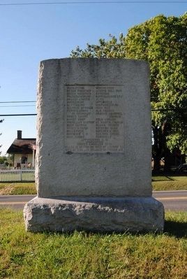 1st Maine Cavalry Monument (Reverse) image. Click for full size.