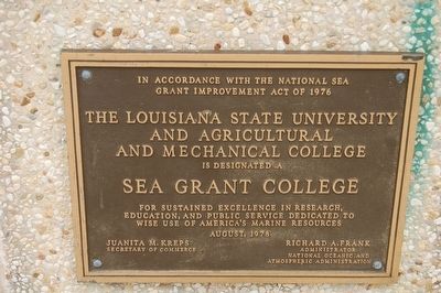 Sea Grant College Marker image. Click for full size.