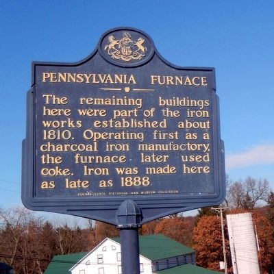 Pennsylvania Furnace Marker image. Click for full size.