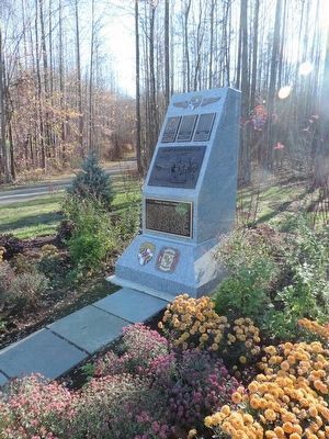 <b>Tragedy Strikes <i>Trooper 2</i></b> Memorial in Walker Mill Park image. Click for full size.