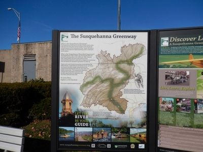 The Susquehanna Greenway Marker image. Click for full size.