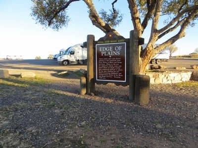 Edge of Plains Marker image. Click for full size.