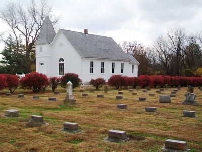 Confederate Home Chapel and Cemetery image. Click for full size.