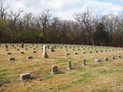 Confederate Home Cemetery image. Click for full size.
