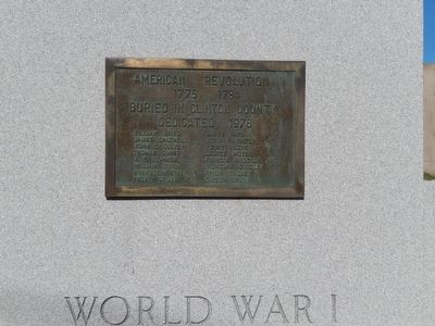 Clinton County Veterans Memorial Marker image. Click for full size.