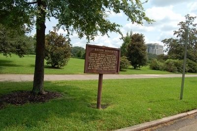 Baton Rouge Marker. Click for full size. Baton Rouge Marker image. Click for full size.