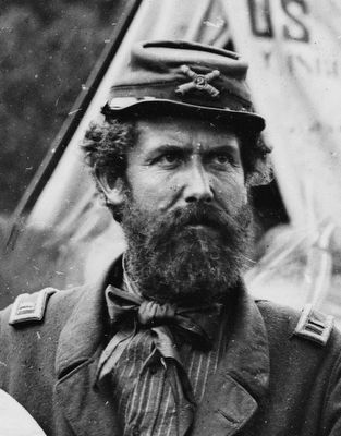 Capt. John C. Tidball (1825-1906)<br>Commander of the Second Brigade image. Click for full size.