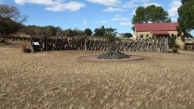 Memorial to the Zulu Dead Marker image. Click for full size.