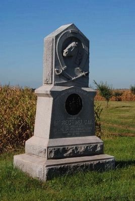 1st Regiment Maryland Cavalry Monument. Click for full size. 1st Regiment Maryland Cavalry Monument image. Click for full size.