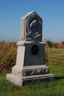 1st Regiment Maryland Cavalry Monument image. Click for full size.