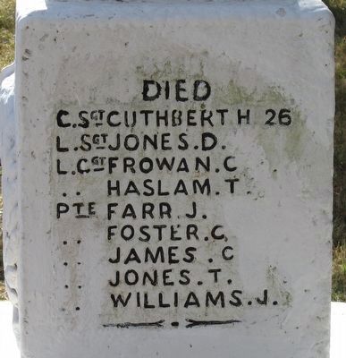 Rorke's Drift Memorial Marker. Click for full size. Rorke's Drift Memorial Marker image. Click for full size.