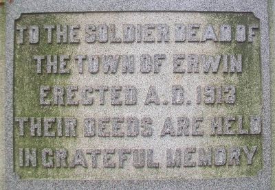 Civil War Memorial Dedication image. Click for full size.