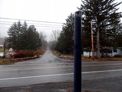 Phillips' Rangers Marker Pole-facing Capt Phillips Memorial Drive image. Click for full size.