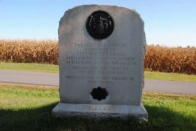Co. A Purnell Legion Monument image. Click for full size.