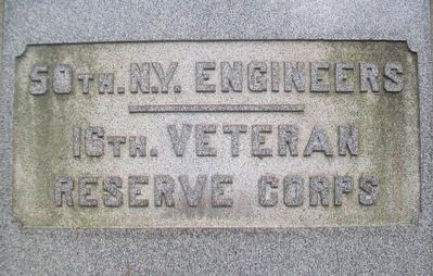 Civil War Memorial Engineers - V.R.C. Honor Roll image. Click for full size.