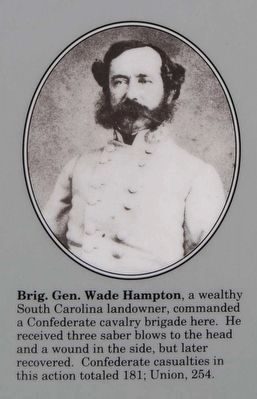 Gen. Wade Hampton image. Click for full size.