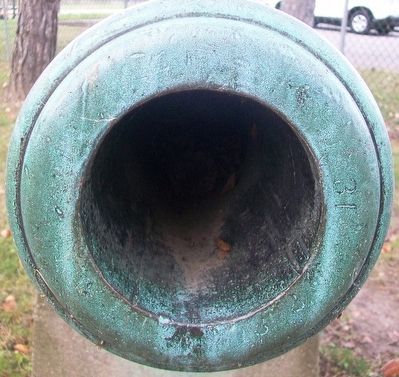 Civil War Memorial Cannon Muzzle image. Click for full size.