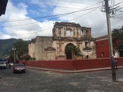 Previous location of the House of Bernal Daz del Castillo Marker image. Click for full size.