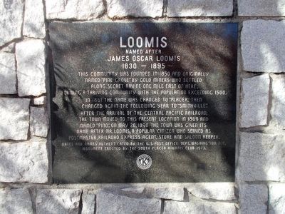 Loomis Marker image. Click for full size.