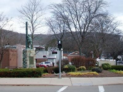 Village of Painted Post Comeback '72 Urban Renewal Project Markers. Click for full size. Village of Painted Post Comeback '72 Urban Renewal Project Markers image. Click for full size.