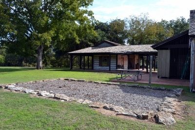 Foundation of First Behren Cabin. Click for full size. Foundation of First Behren Cabin image. Click for full size.