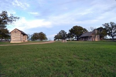 Cabin B (on left) and Danz Cabin (on right). Click for full size. Cabin B (on left) and Danz Cabin (on right) image. Click for full size.