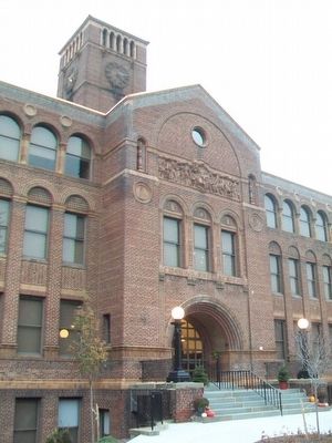 Corning Free Academy Entrance. Click for full size. Corning Free Academy Entrance image. Click for full size.
