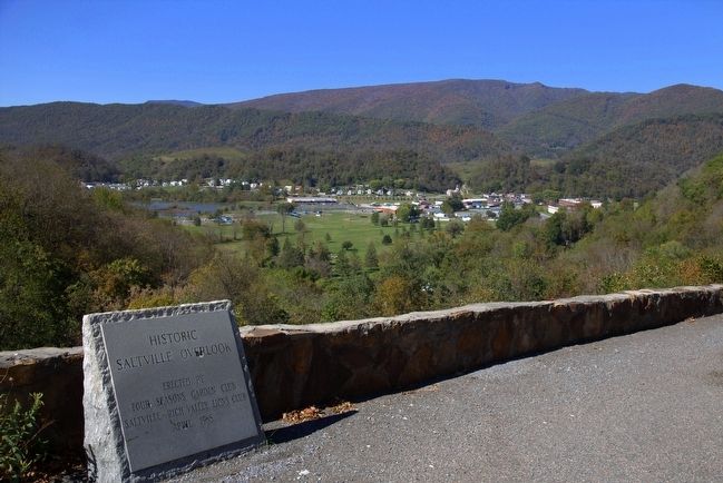 Historic Saltville Overlook image. Click for full size.