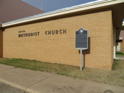 Bovina United Methodist Church Marker image. Click for full size.