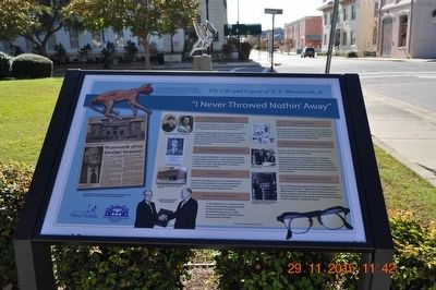 The Life and Legacy of T. T. Wentworth, Jr. Marker image. Click for full size.