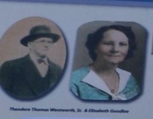 Theodore Thomas Wentworth, Sr & Elizabeth Goodloe. Click for full size. Theodore Thomas Wentworth, Sr & Elizabeth Goodloe image. Click for full size.