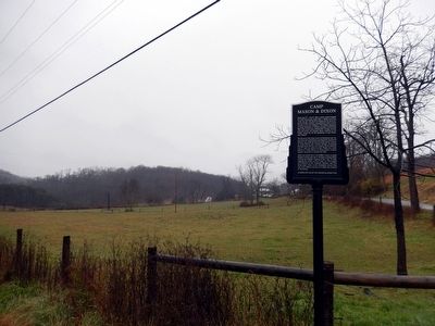 Camp Mason & Dixon Marker. Click for full size. Camp Mason & Dixon Marker image. Click for full size.