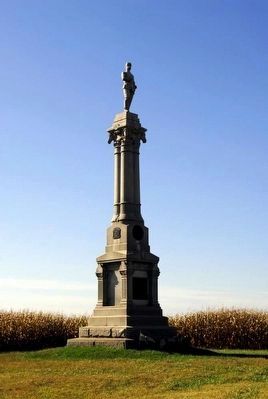 Michigan Cavalry Brigade (1st, 5th, 6th, & 7th Michigan Cavalry) Monument image. Click for full size.