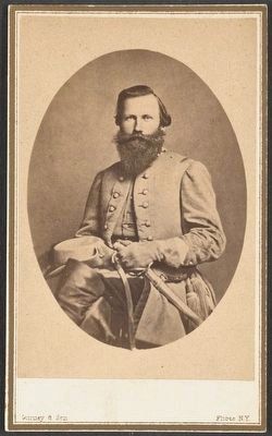 Major General J.E.B. Stuart (1833-1864)<br>Commander Confederate Cavalry. Click for full size. Major General J.E.B. Stuart (1833-1864)<br>Commander Confederate Cavalry image. Click for full size.