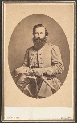 Major General J.E.B. Stuart (1833-1864)<br>Commander Confederate Cavalry image. Click for full size.