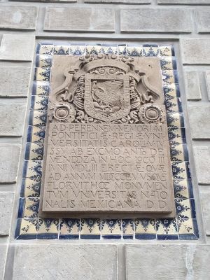 The Royal and Pontifical University of Mexico Marker image. Click for full size.