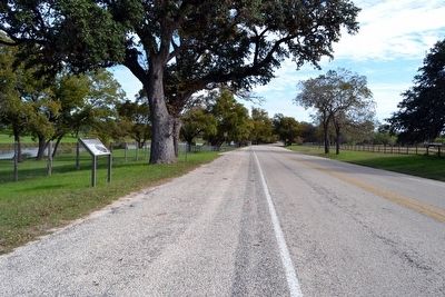 View to East Along Ranch Road 1 image. Click for full size.